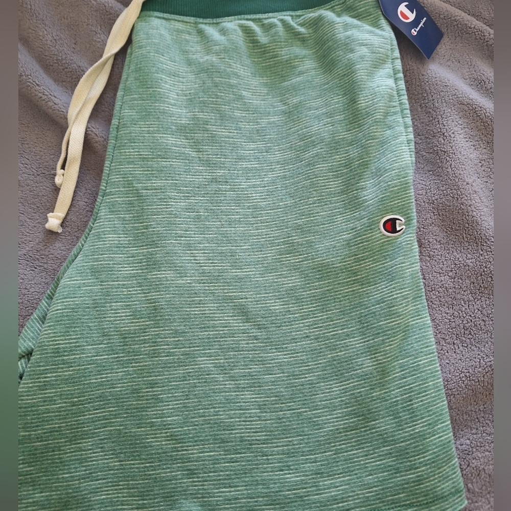 NWT Champion Sweat Shorts XL Green